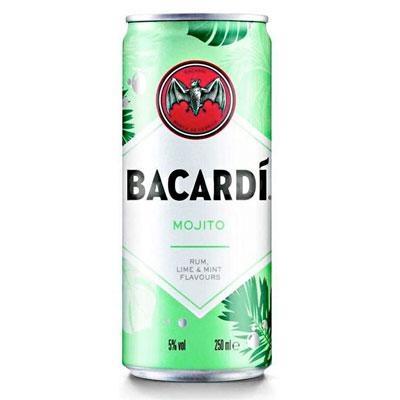 BACARDI MOJITO CL.25X12 LATTINA