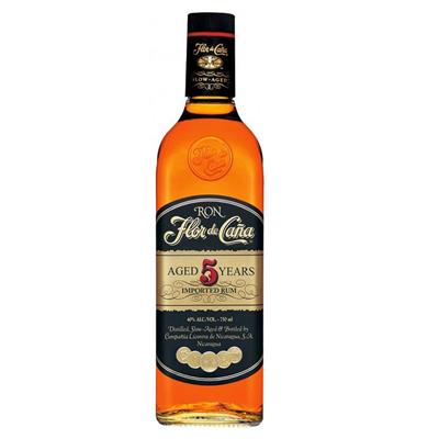 RUM FLOR DE CANA B.LABEL 5Y CL.70