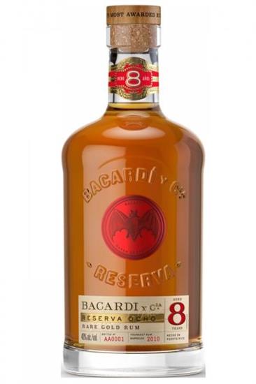 RUM BACARDI RISERVA 8 Y CL.70