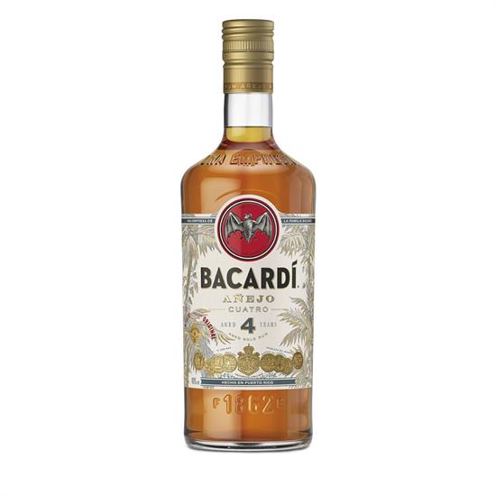 RUM BACARDI CUATRO CL.70