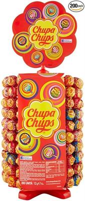 CHUPA CHUPS TUBO RUOTA 200 PZ.