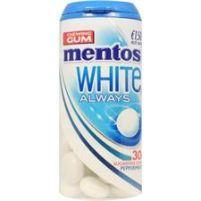 MENTOS WHITE ALWAYS PEPPERMINT 30X10