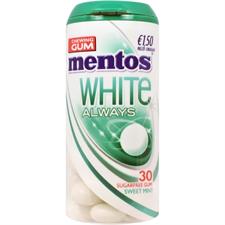 MENTOS WHITE ALWAYS SWEETMINT 30X10