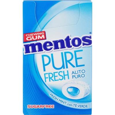 MENTOS PURE FRESH AST.X20 FRESH MINT