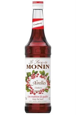 MONIN SCIROPPO CRANBERRY CL.70 (MIRTILLO ROSSO)