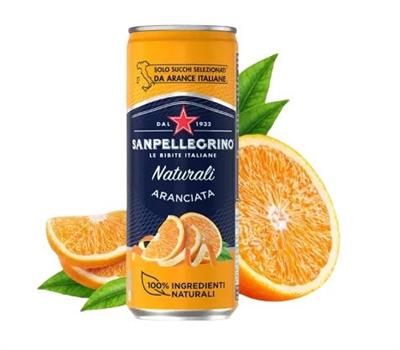 S.PELLEGRINO ARANCIATA CL.33X24 SLEEK