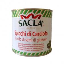 SACLA'CARCIOFI SPICCHI OLIO DI SEMI KG.3 LATTA