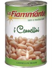 FAGIOLI CANNELLINI GR.400X24 LA FIAMMANTE