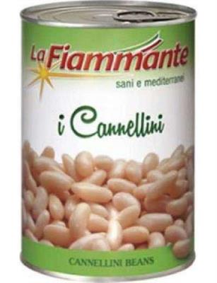 FAGIOLI CANNELLINI GR.400X24 LA FIAMMANTE