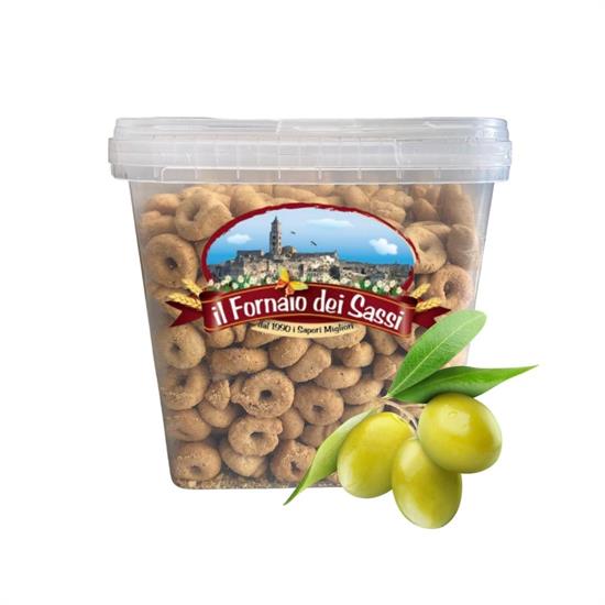 SNACK TARALLI OLIVE KG.2 SECC FORNAIO SASSI