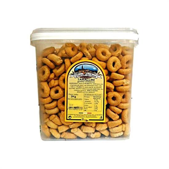 SNACK TARALLI TRIS KG.2 SECC. FORNAIO SASSI