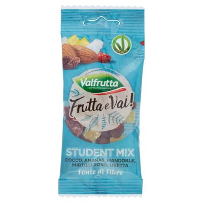 FRUTTA SECCA STUDENT MIX BS.12X25 GR VALFRUTTA