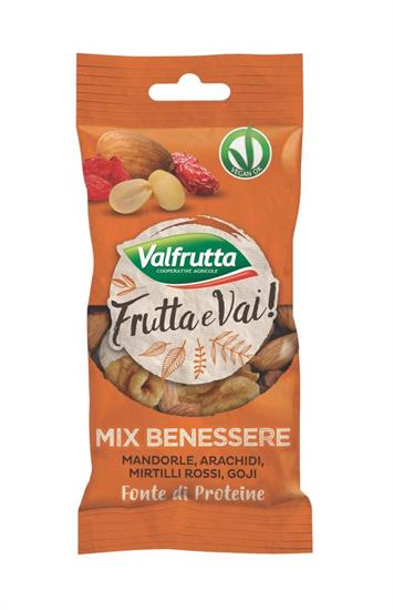 FRUTTA SECCA MIX BENESSERE BS 12X25GR VALFRUTTA