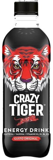 CRAZY TIGER ORIGINAL CL.50X12 PET ENERGY DRINK