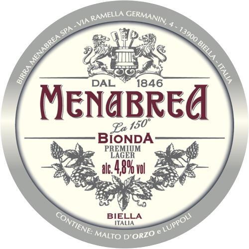 BIRRA FUSTO MENABREA BIONDA LT.15