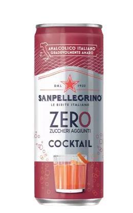 S.PELLEGRINO ARANCIATA ZERO LATTINA CL.33X24