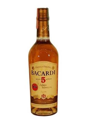 RUM BACARDI 5 ANNI CL.70