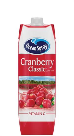 CRANBERRY JUICE OCEAN SPRAY (TETRAPACK)