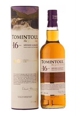 CONF.TOMINTOUL WHISKY 16Y L.FRANCOLI CL.70