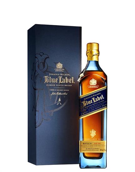 WHISKY JOHNNIE WALKER BLUE LABEL CL.70 ASTUCCIATO