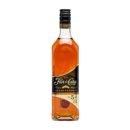 RUM FLOR DE CANA BLACK LABEL 5Y CL70