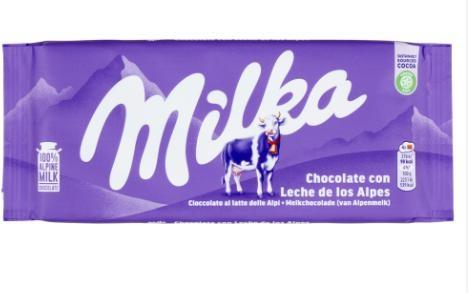 MILKA TAV LATTE GR.100X24