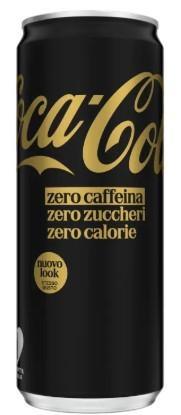 COCA COLA ZERO S/CAFFEINA CL.33X24 SLEEK