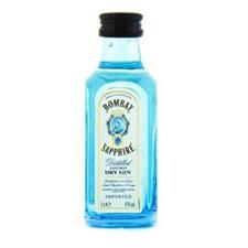 GIN BOMBAY SAPPHIRE MIGNON CL.5X12