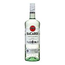 RUM BACARDI CARTA BLANCA LT.1